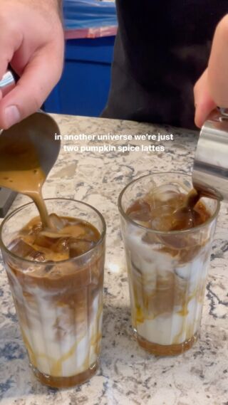 Iced pumpkin spice